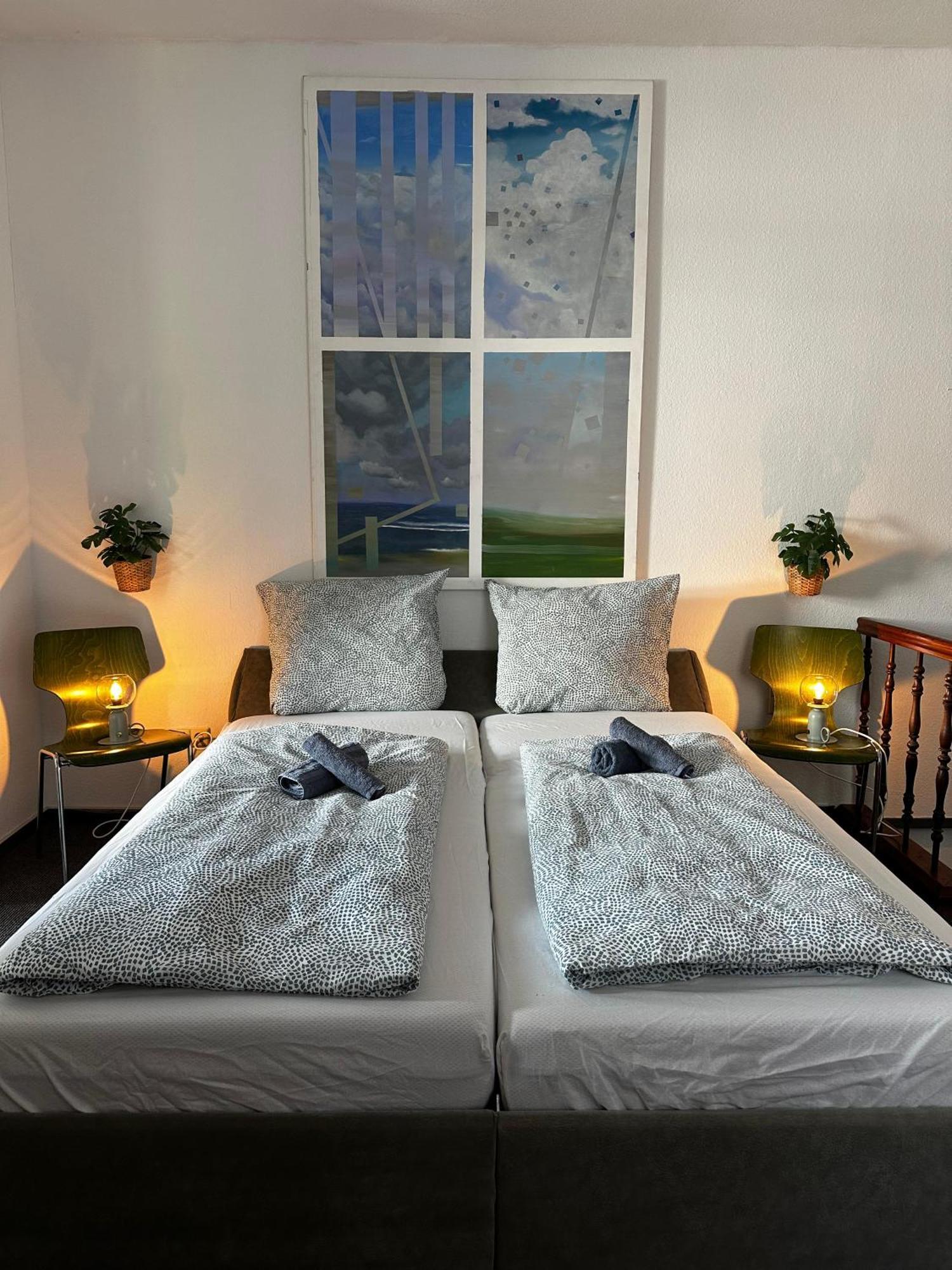 Maisonettewohnung Im Loft Stil Mit Wunderschoener Terrasse Καρλσρούη Εξωτερικό φωτογραφία